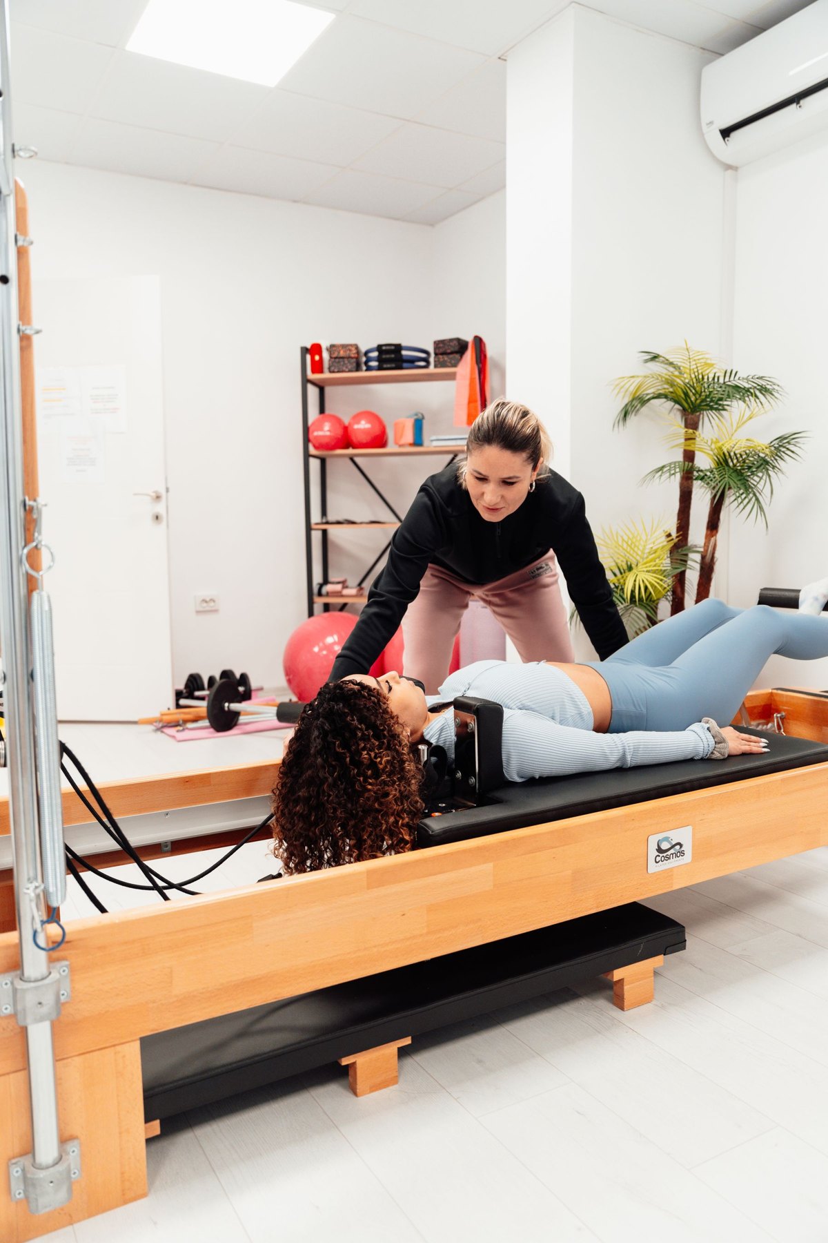 Persoonlijke begeleiding op de reformer